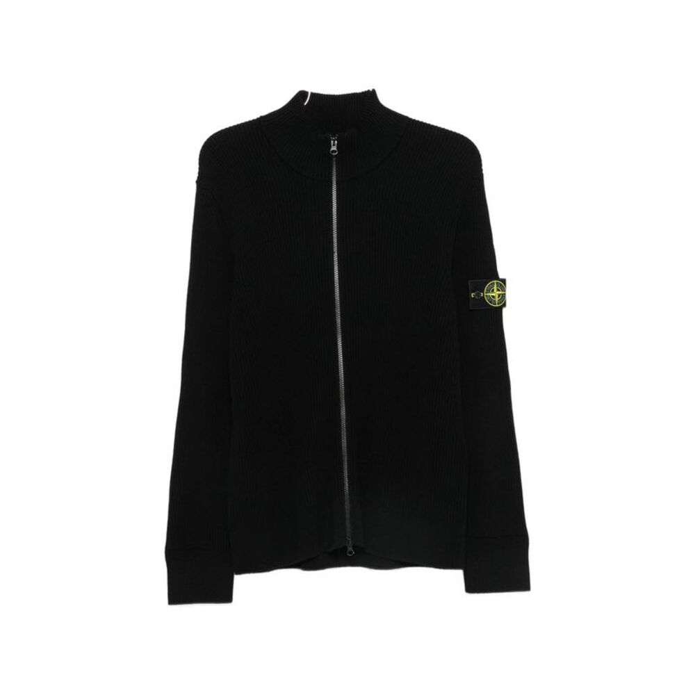 Stone Island Black Sweaters & Knitwear - Sweatshirts Men